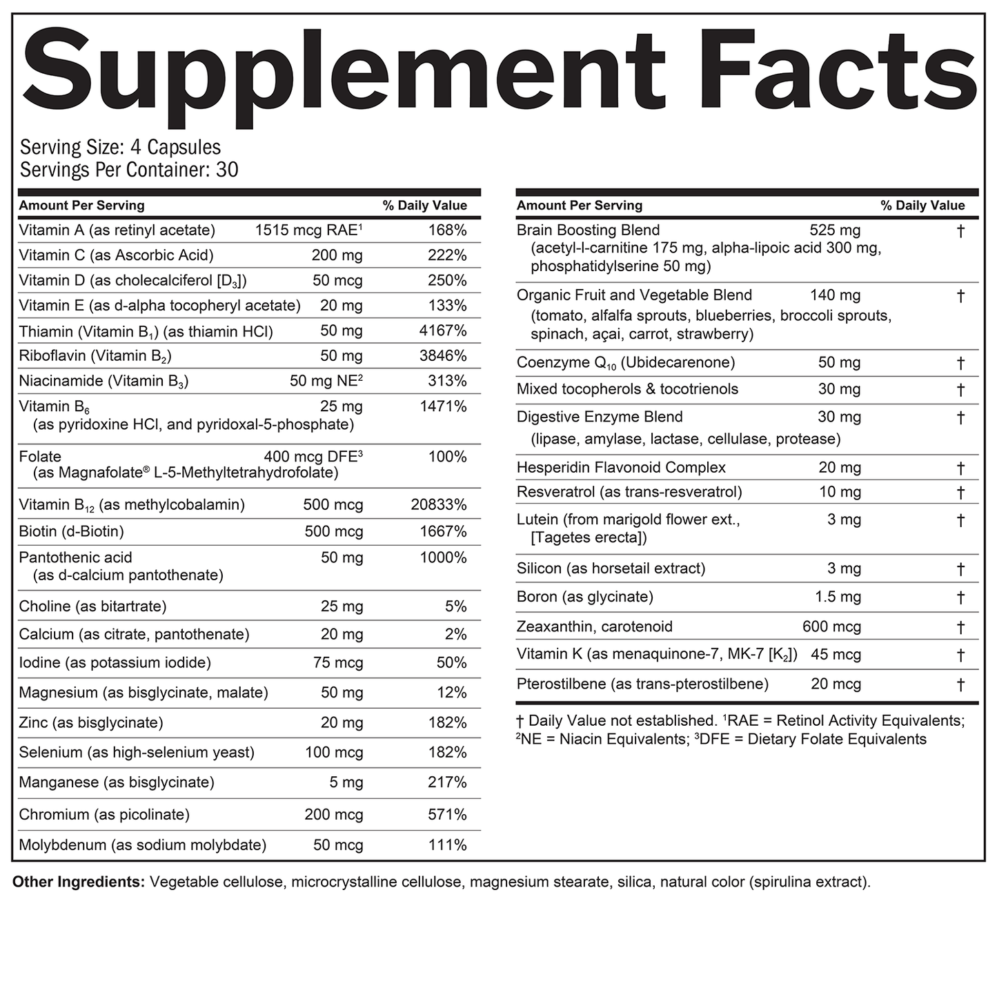 NeuroVite Plus Multivitamin